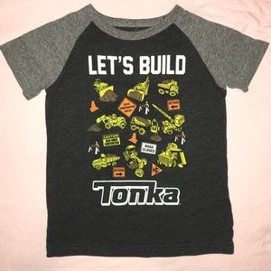 4T Construction vehicles t-shirt
